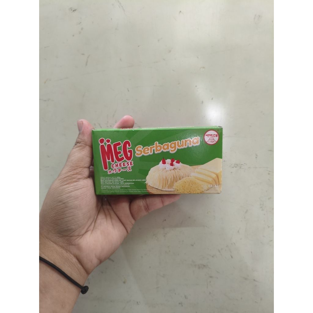KEJU CHEDDAR MEG SERBAGUNA 160gr/keju parut
