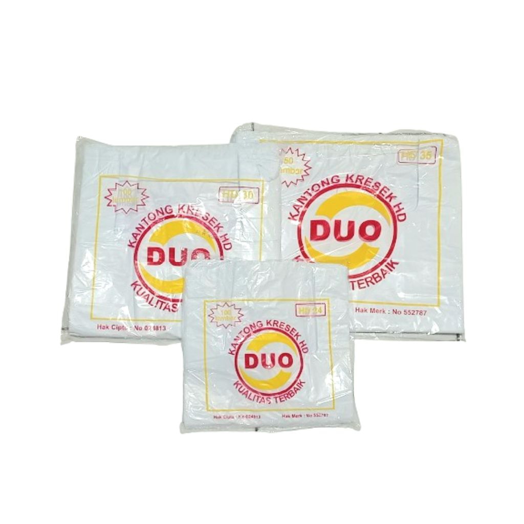 KR Kantong Kresek DUO Warna Putih