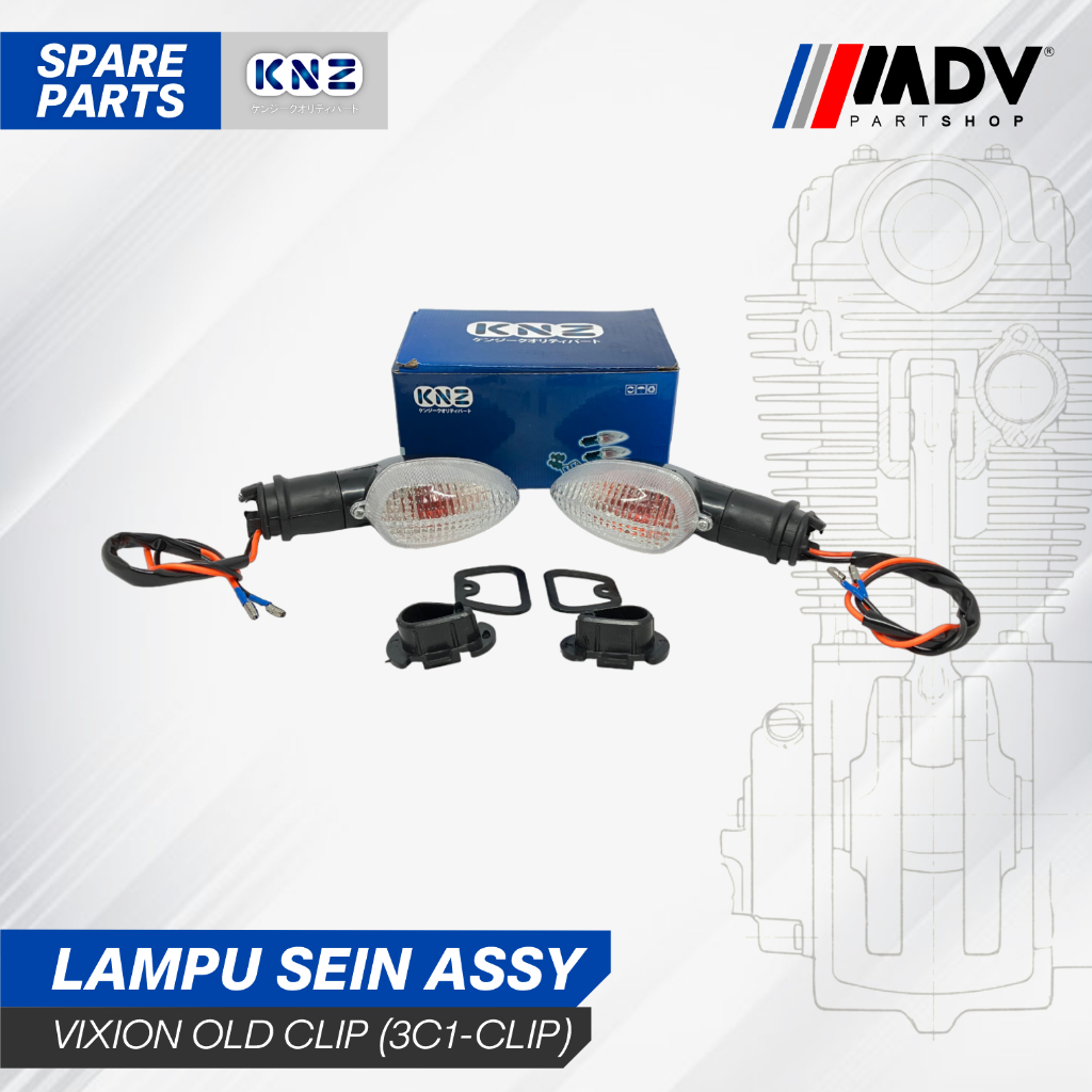 LAMPU SEIN ASSY VIXION OLD CLIP (KNZ)
