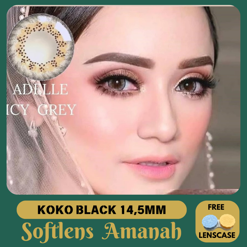 SOFTLENS ADELLE 16MM BIG EYES NORMAL / SOFTLENS AMANAH / SOFTLEN / SOFLEN / SOFLENS / SOPLEN / SOFTL