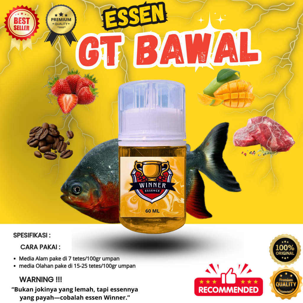 Premium Essen Galatama Bawal Grade A+ Winner - Essen Mewah Para Sultan Siap Juara