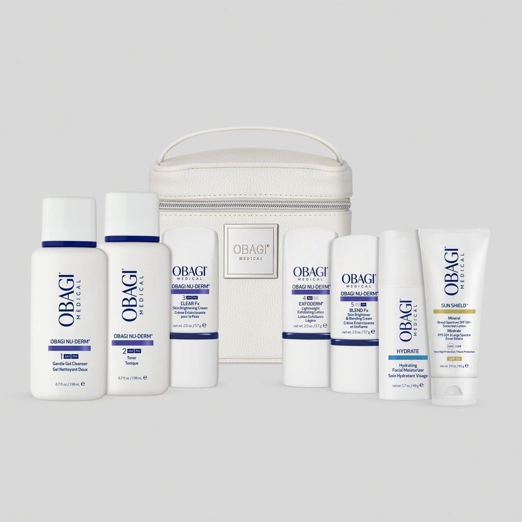 OBAGI FOAMING GEL - OBAGI CLEAR - OBAGI CLENZIDERM - OBAGI  ELASTIDER.- OBAGI RETINOL - OBAGI EXFODE