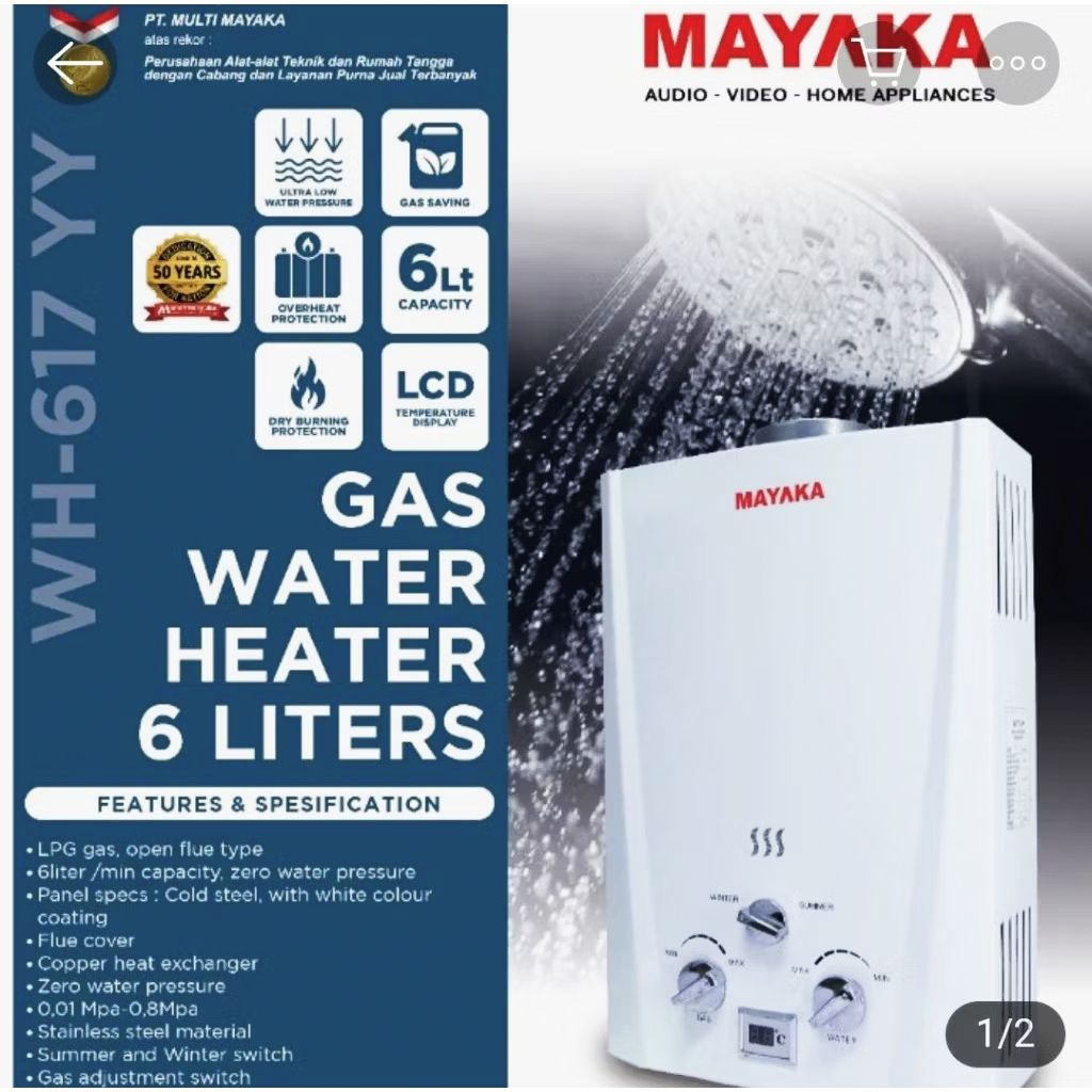 water heater Mayaka