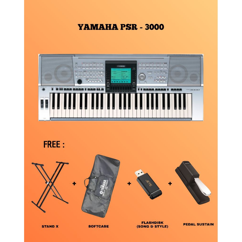 Keyboard Yamaha PSR-3000 PSR 3000