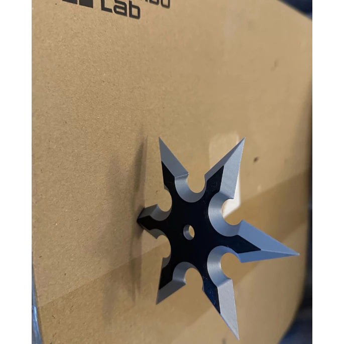 Cuero Mainan Shuriken Ninja Plastik Cosplay Aksesoris Ninja Lemparan Aman