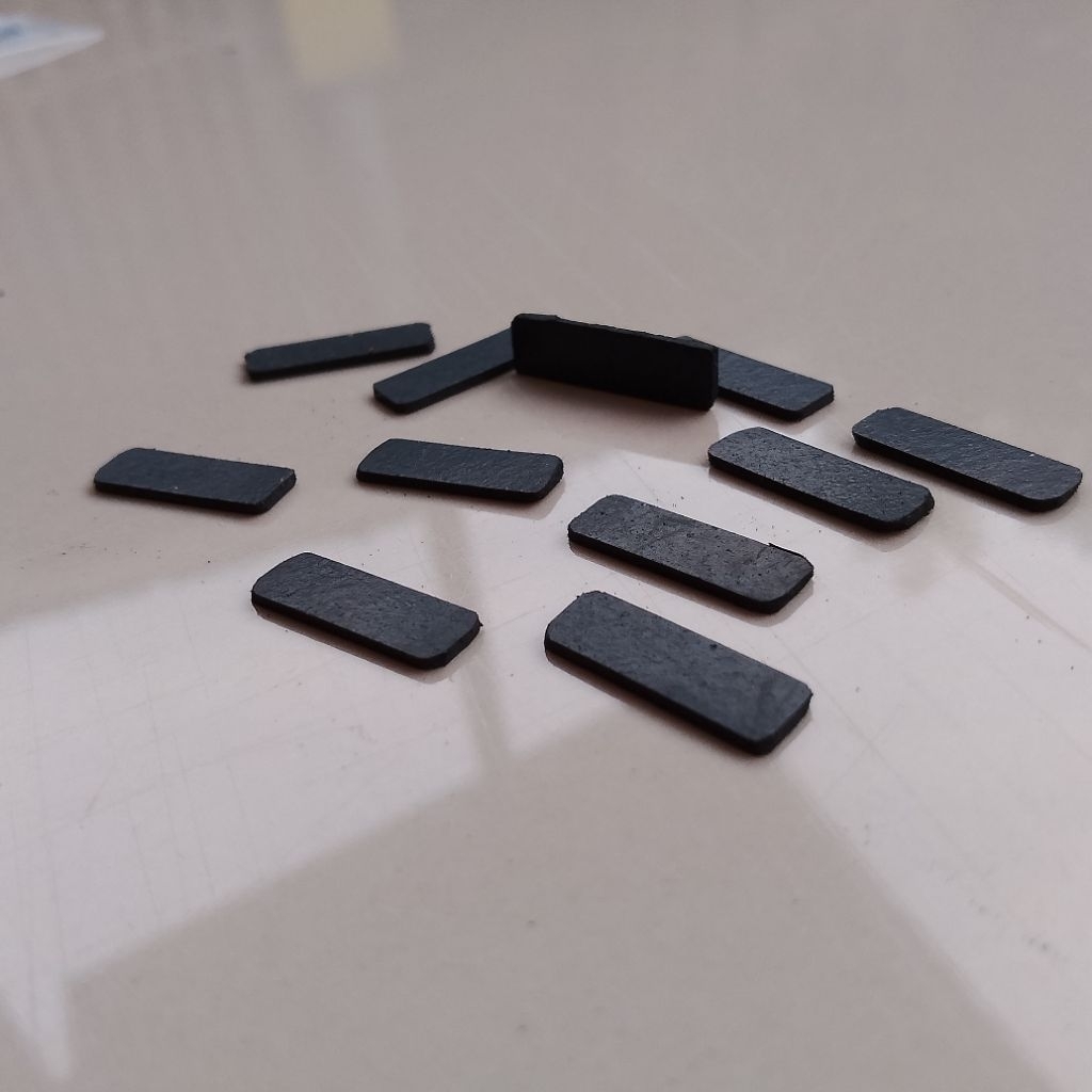 DIY UNIVERSAL Karet Kaki Laptop Asus Q408UG | Rubber Feet Anti Slip | Dudukan Bawah | Harga Satuan