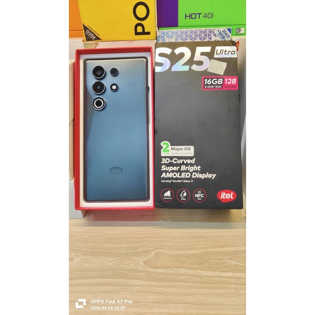 HP ITEL S25 ultra 8/128 GB second bagus,mulus no.minus
