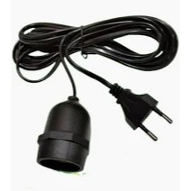 TOFUDA Fiting Lampu Gantung Anti Air + Kabel 5M