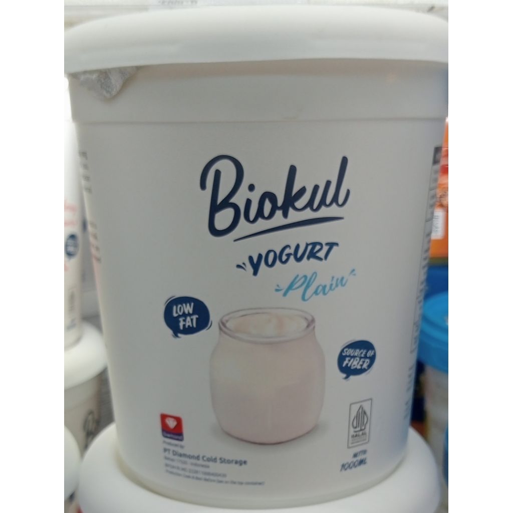 Biokul Yogurt Plain 1000 ml