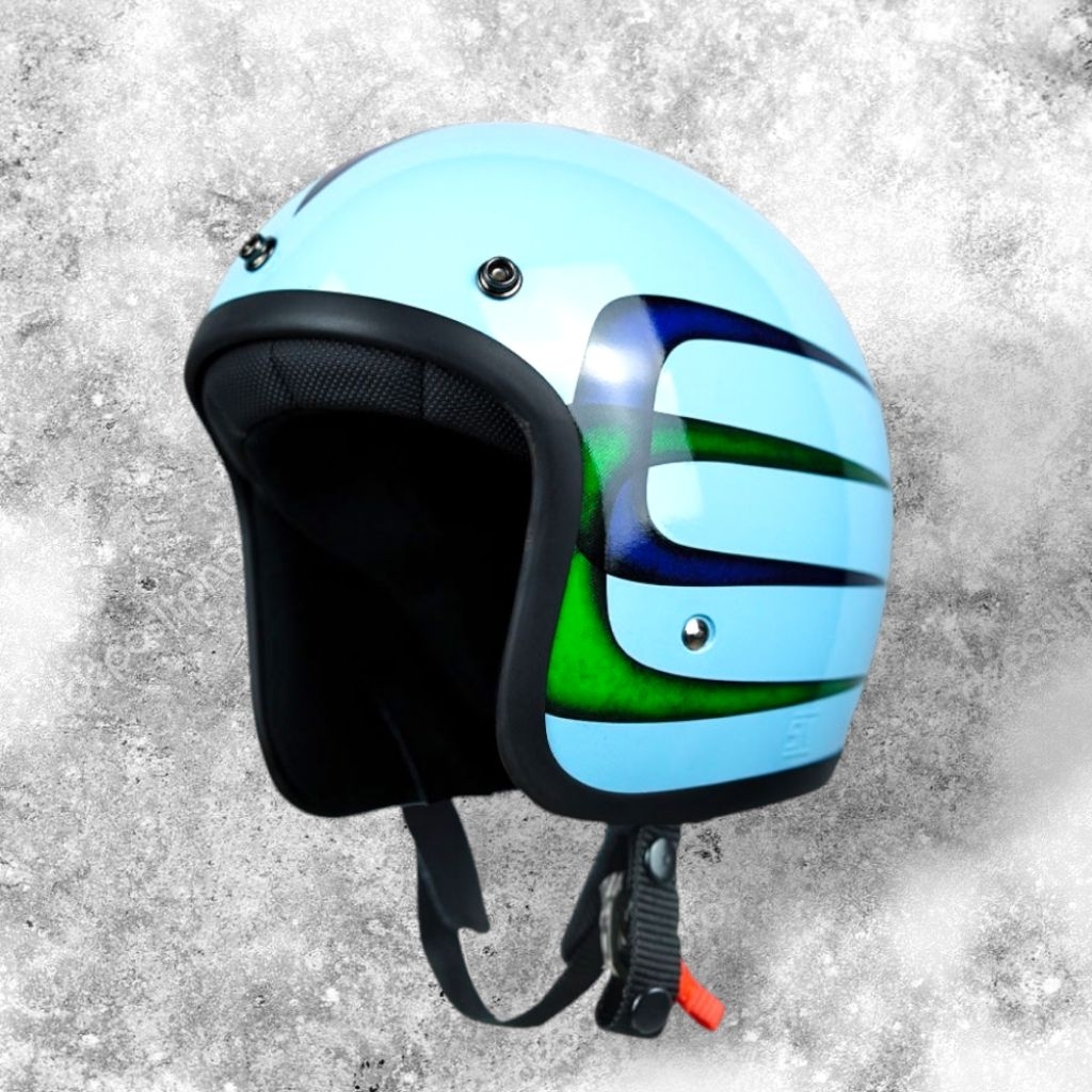 Helm Slim Head Api Terbaru Original SNI Dewasa