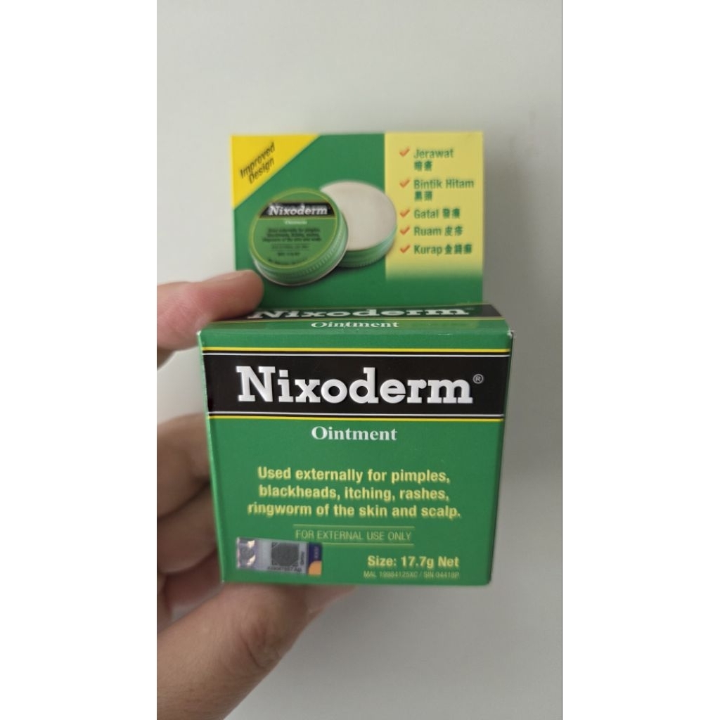 nixoderm ointment salep gatal 17.7gram exp 2030