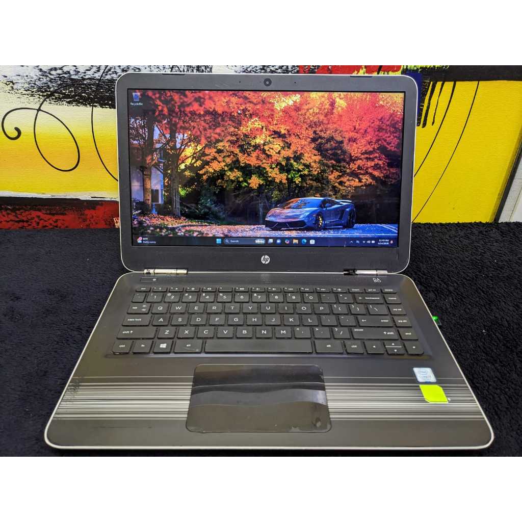 Laptop HP Pavilion 14 i7 7500U 8/256 Nvidia 940MX 4GB Siap Pakai