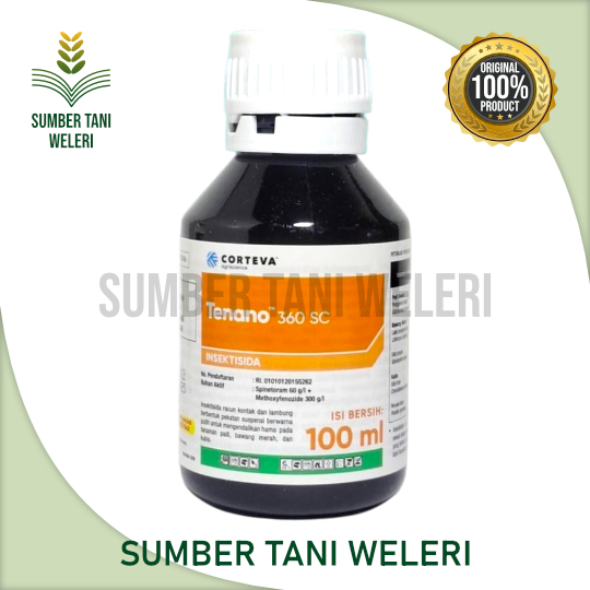 INSEKTISIDA TENANO 360 SC - INSEKTISIDA KONTAK & LAMBUNG - 100 ML - CORTEVA