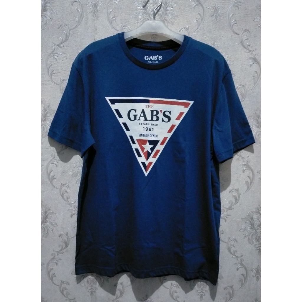 Kaos oblong pria original Gabrielle