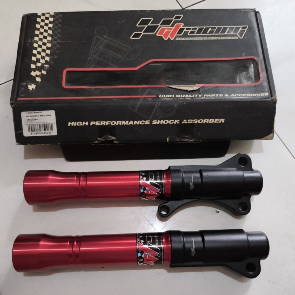 tabung shock depan mio sporty soul Mio new, bottom shock dbs