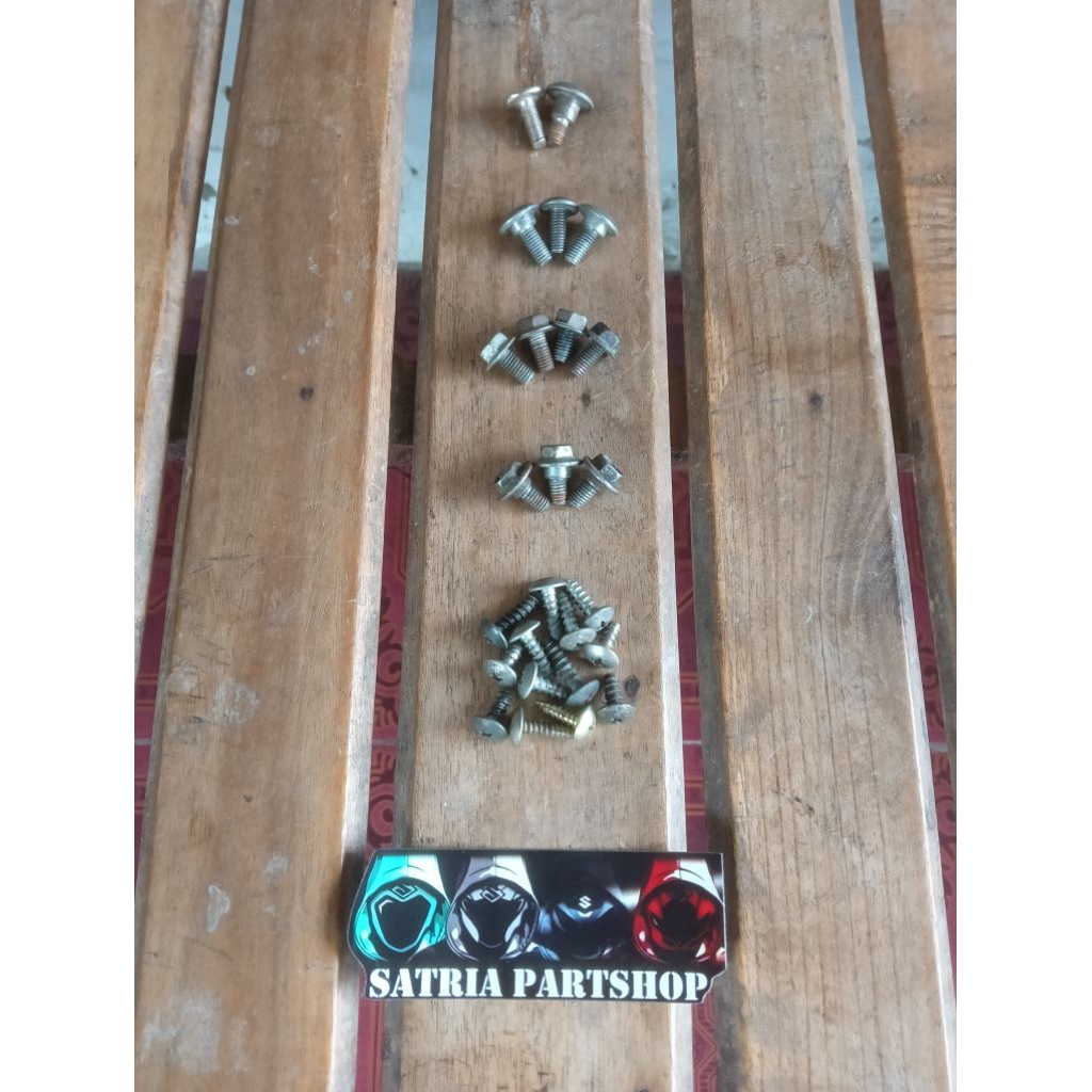 Baut ful body satria fu original copotan