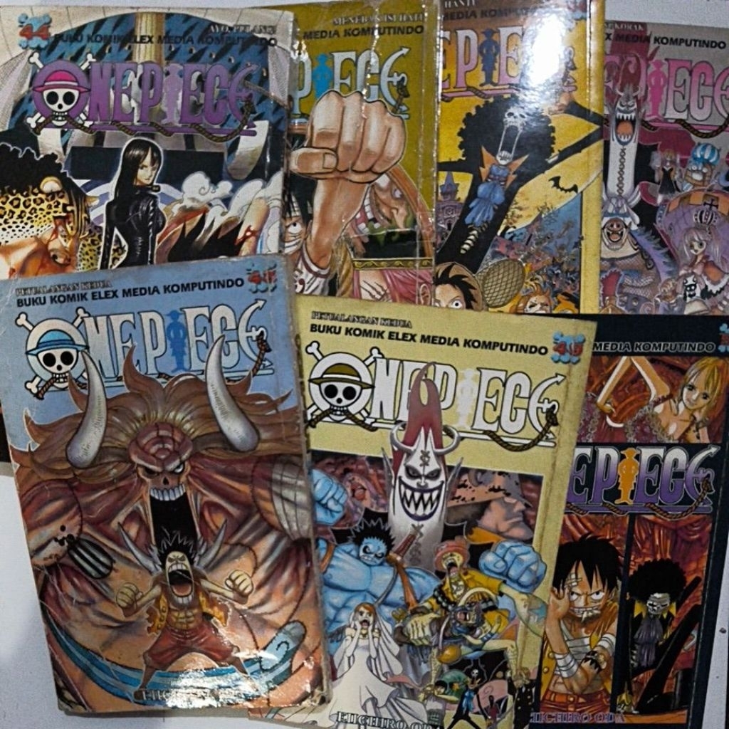komik one piece set vol 44 - 50 bekas