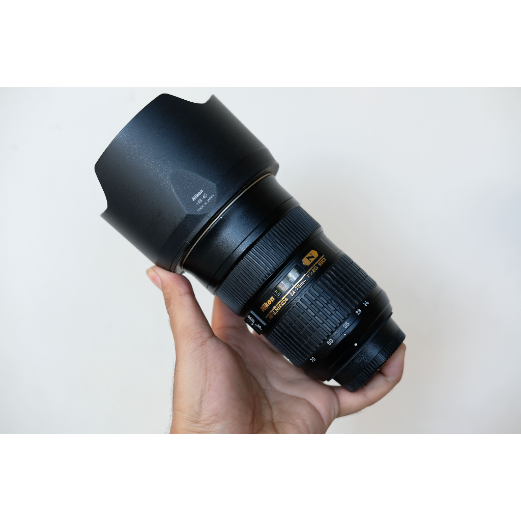 NIKON 24-70MM F2.8 NANO ED SECOND FULLSET NIKKOR 24-70MM F2.8 ED NANO NIKON AFS 24-70MM F2.8 BEKAS