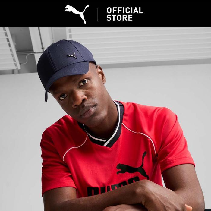 PUMA Topi Baseball Essentials PUMA Cat Logam Navy