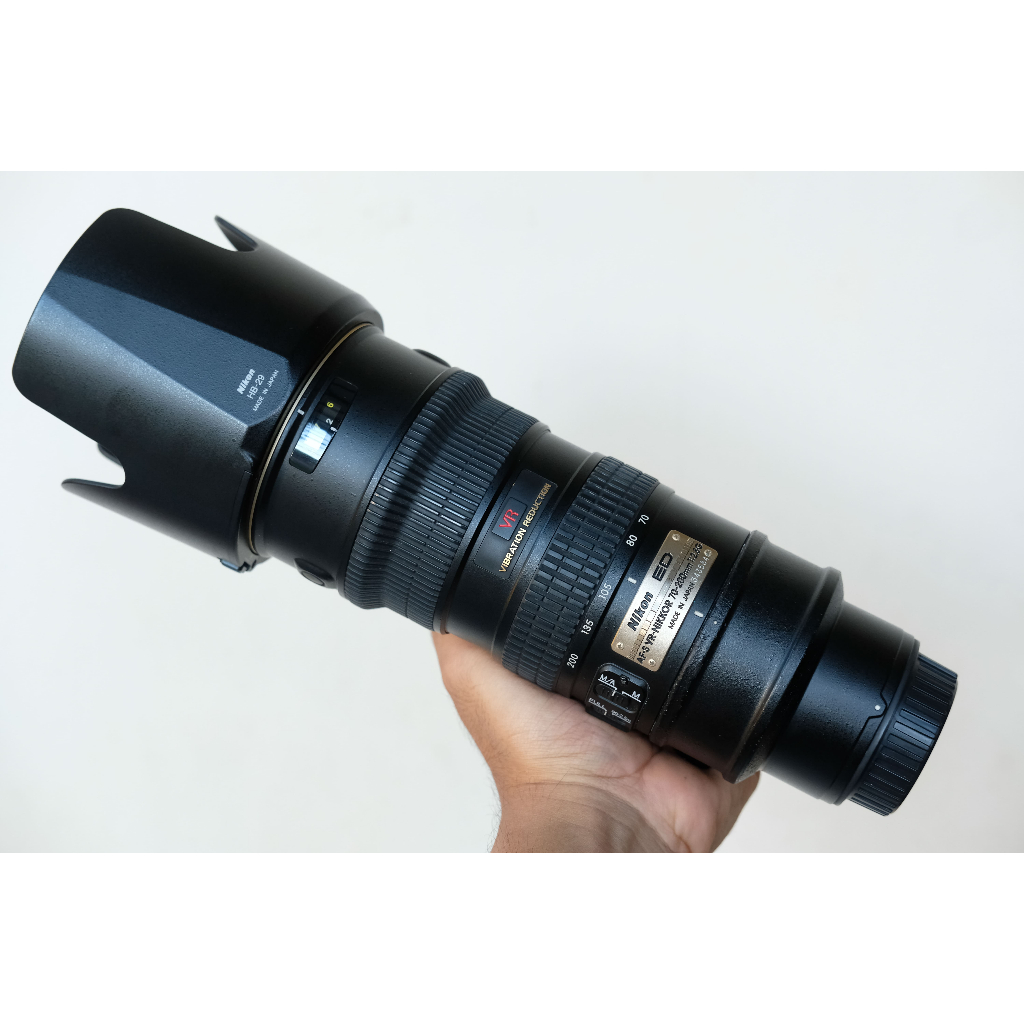 NIKON 70-200MM F2.8 VR I BEKAS MULUS NORMAL SEMUA NIKON 70-200MM F2.8 VR SECOND LENSA TELE NIKON 70-
