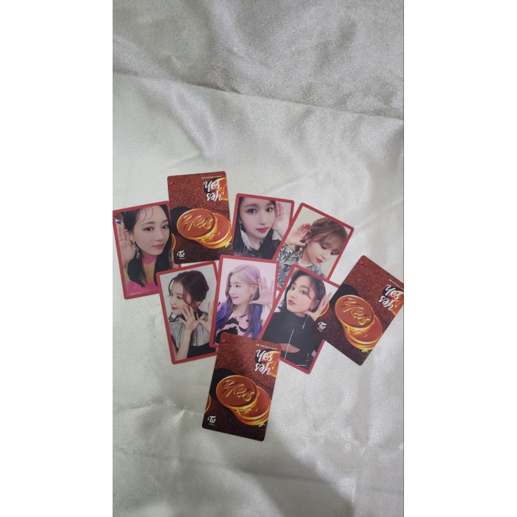 photocard twice official coin ver | Kpop Merchandise | Yes or Yes Album