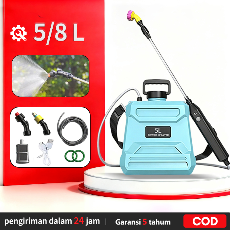 semprotan tanaman 5L/8L semprotan tanaman elektrik sprayer semprot tangki semprot pertanian elektrik