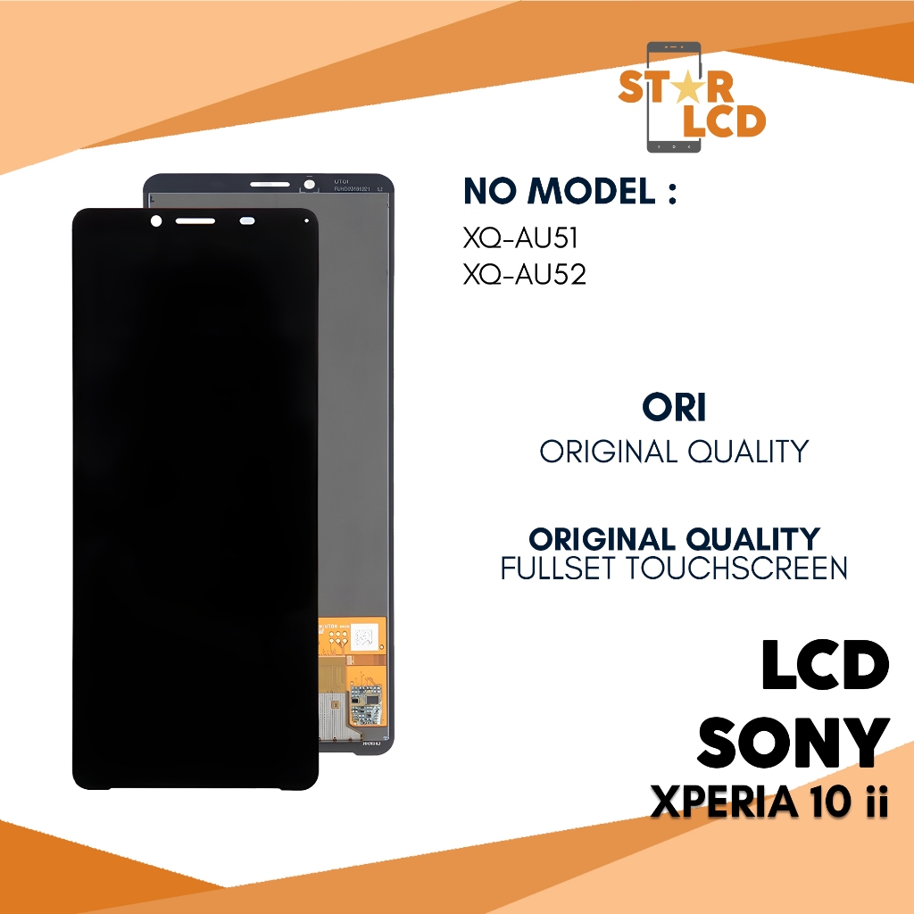 Grosir LCD Sony Xperia 10 ii - Fullset Touchscreen Original