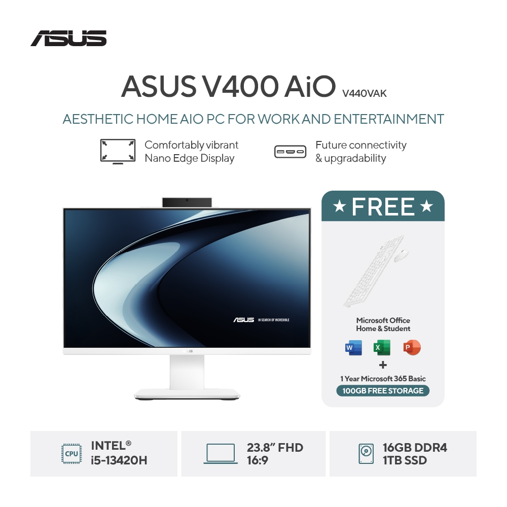 ASUS V400 AiO (24" V440) - V440VAK-W515WOM