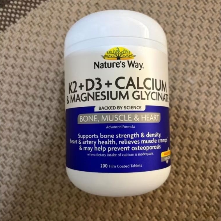 Nature's Way K2+D3 + Calcium & Magnesium Glycinate