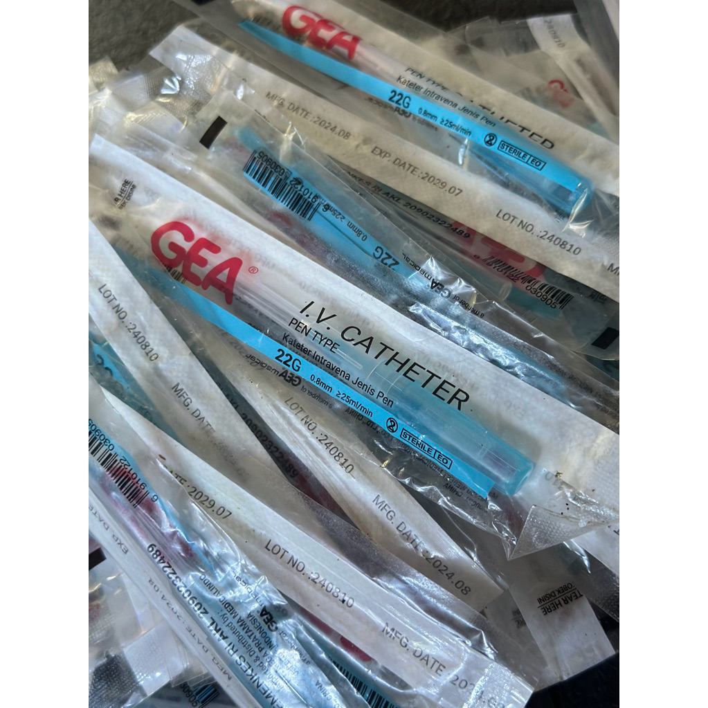 GEA I.V Catheter Penlike - Jarum Infus - Kateter Penlike - 22G