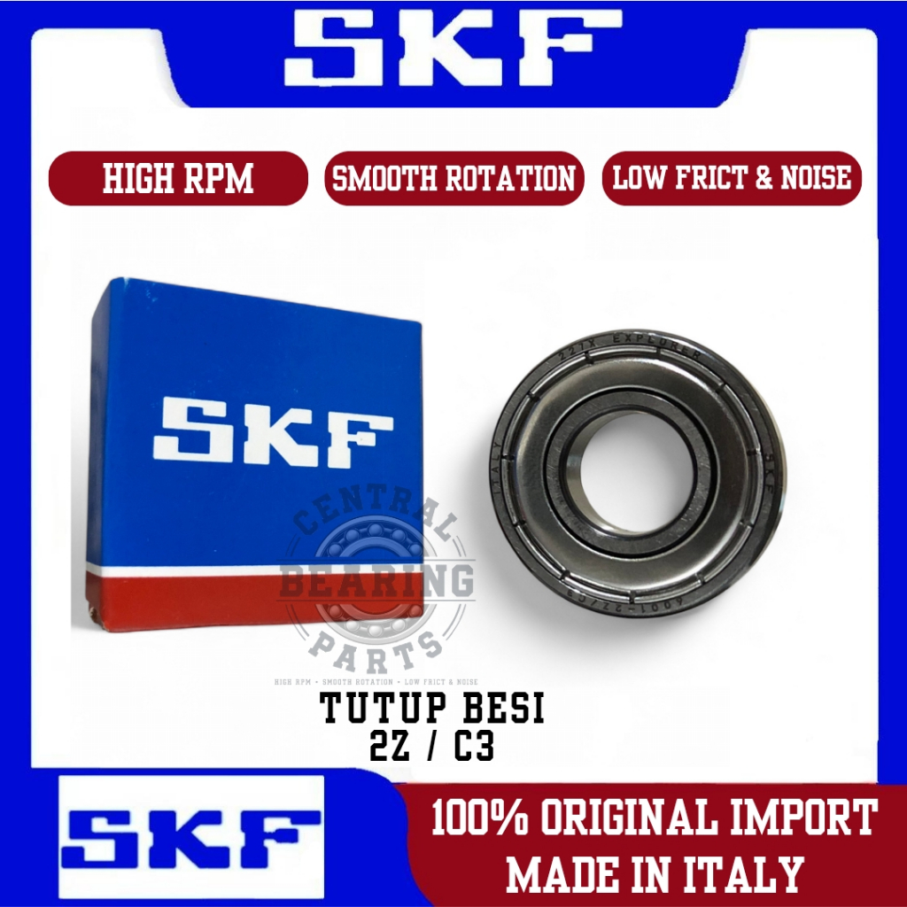 SKF Bearing 6902 RSH/C3 6902 ZZ/C3 6902 OPEN/C3 Made In Italy Kualitas Tinggi High RPM Kuat & Tahan