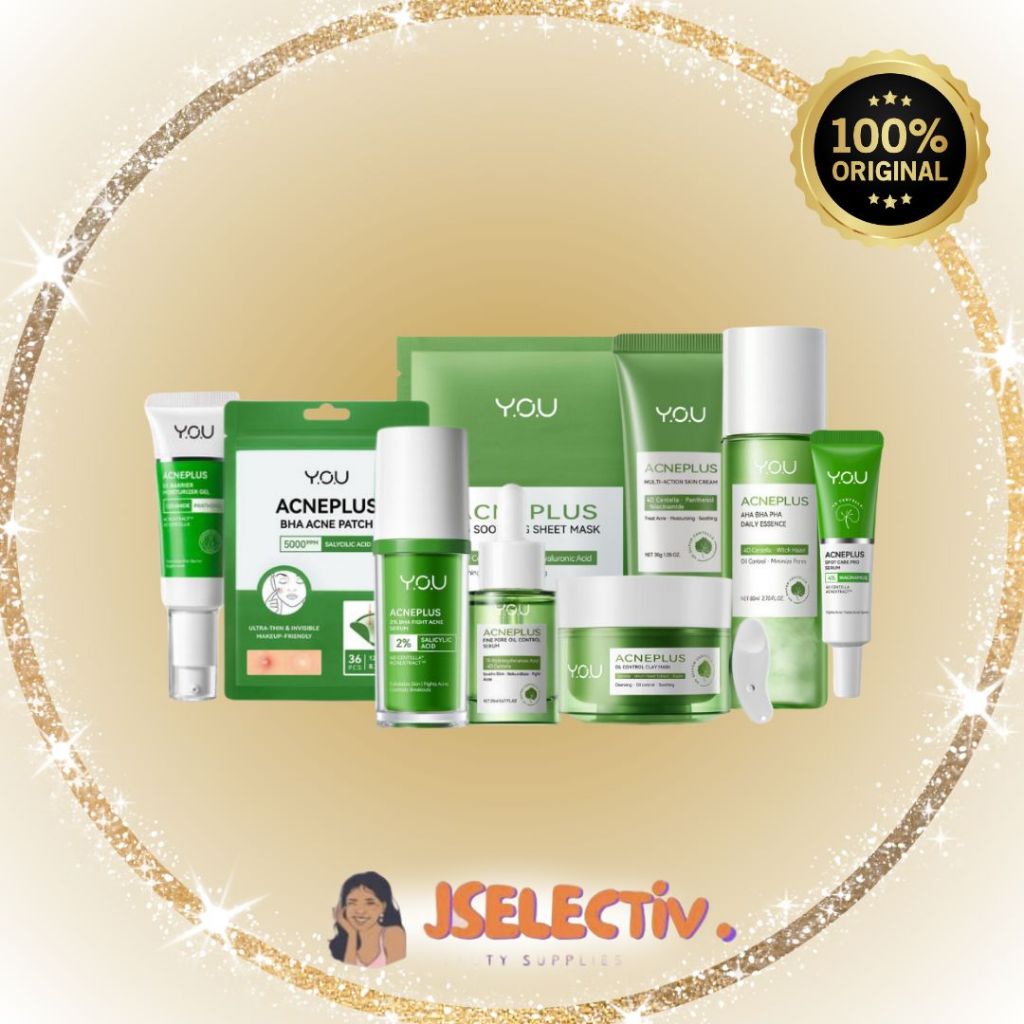 YOU BEAUTY ACNEPLUS SERIES - SKINCARE LENGKAP // JSELECTIV X JHON KOSMETIK // Spot Care ( Totolan ) 