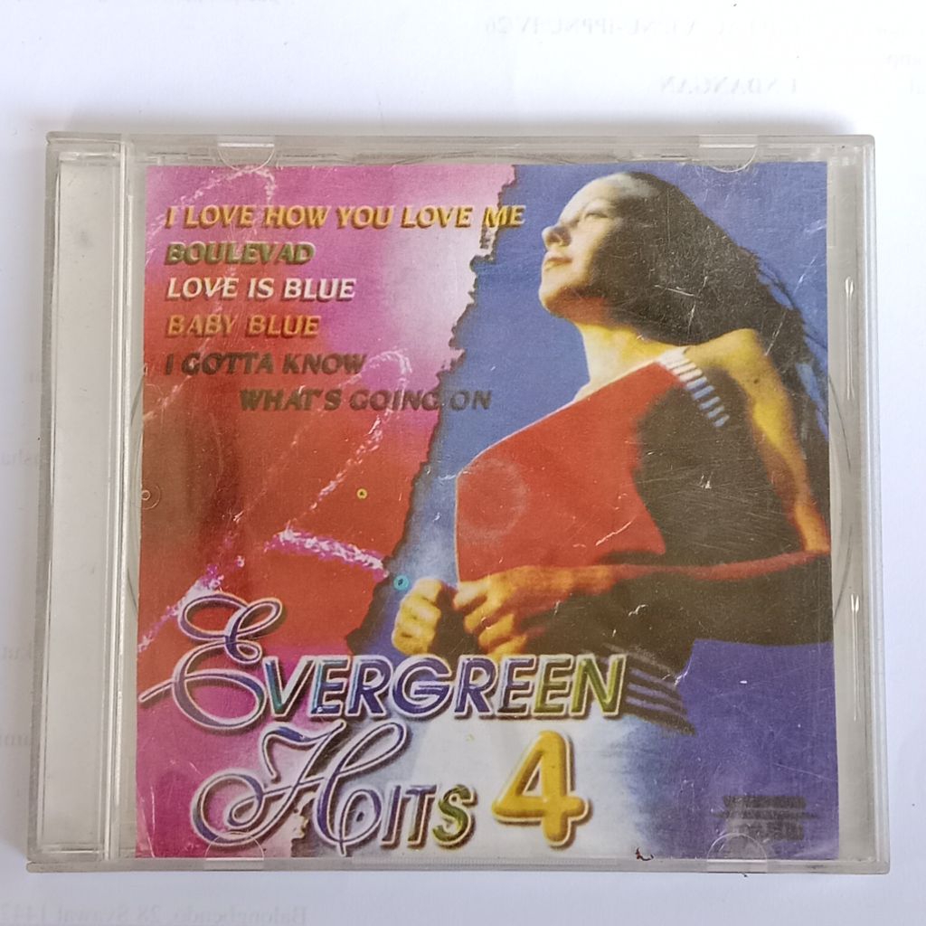 VCD Lagi Barat Evergreen Hits 4 Kemasan Mika Kaca
