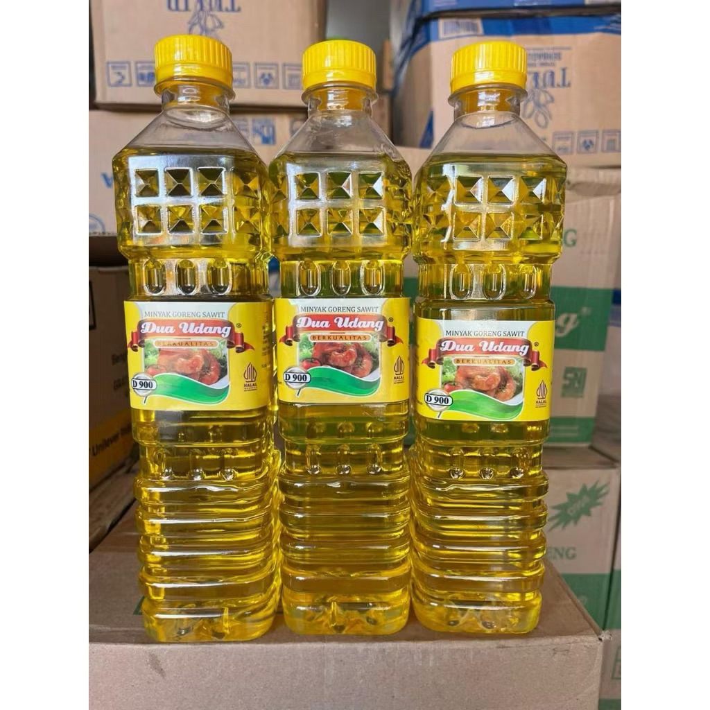 Minyak goreng dua udang 700ml 1 dus isi 12 botol