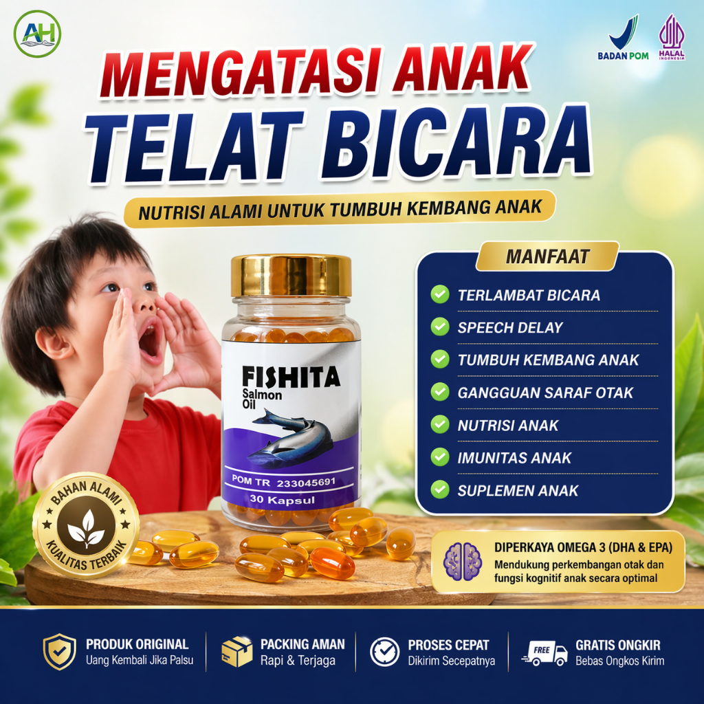 Obat Anak Terlambat Bicara Paling Ampuh Vitamin Pelancar Bicara Speech Delay Telat Ngomong Gagap Oba