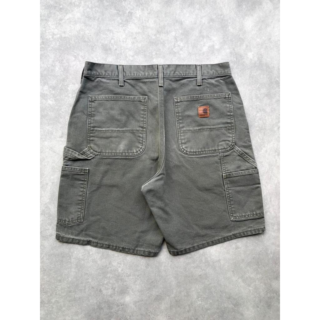 2000s Carhartt Carpenter Short Moss Green