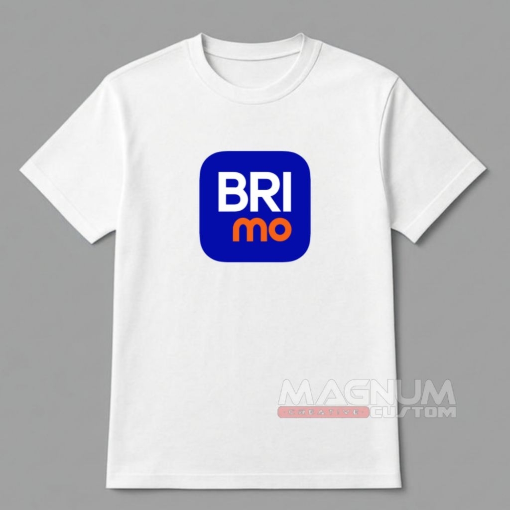 Kaos BRIMO Baju BRIMO Ukuran S-5XL