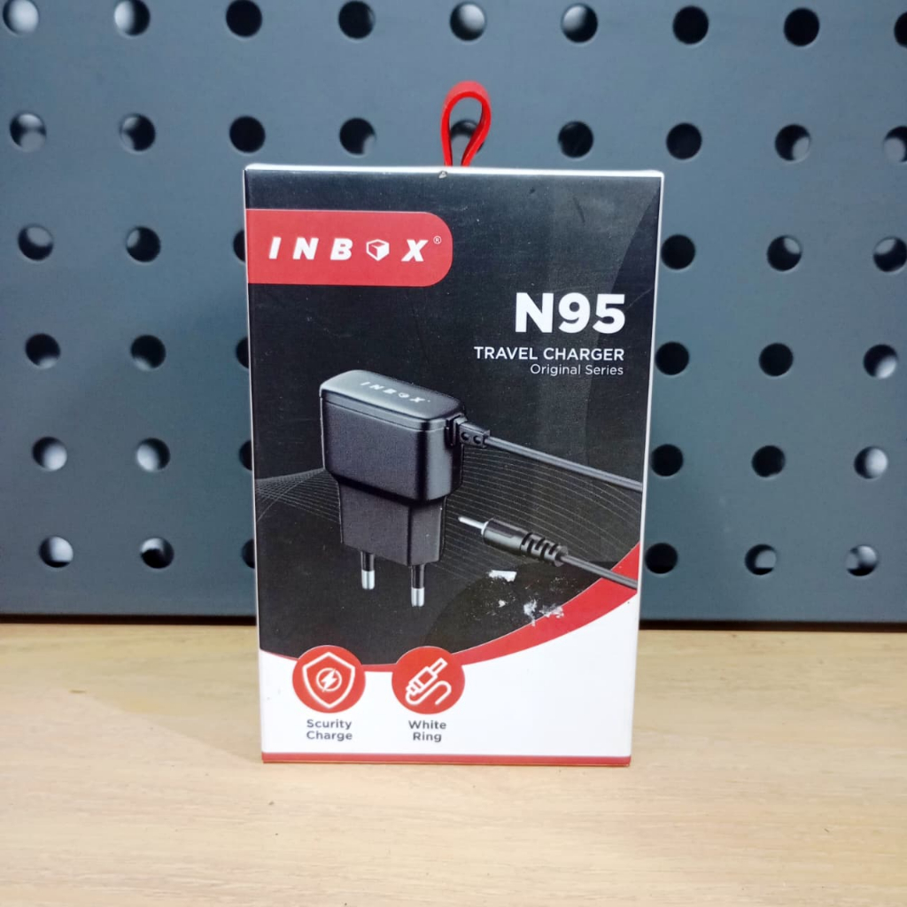 INBOX N95 Travel Charger Nokia Jadul Colokan Kepala Pin Kecil Charger Set HP Nokia