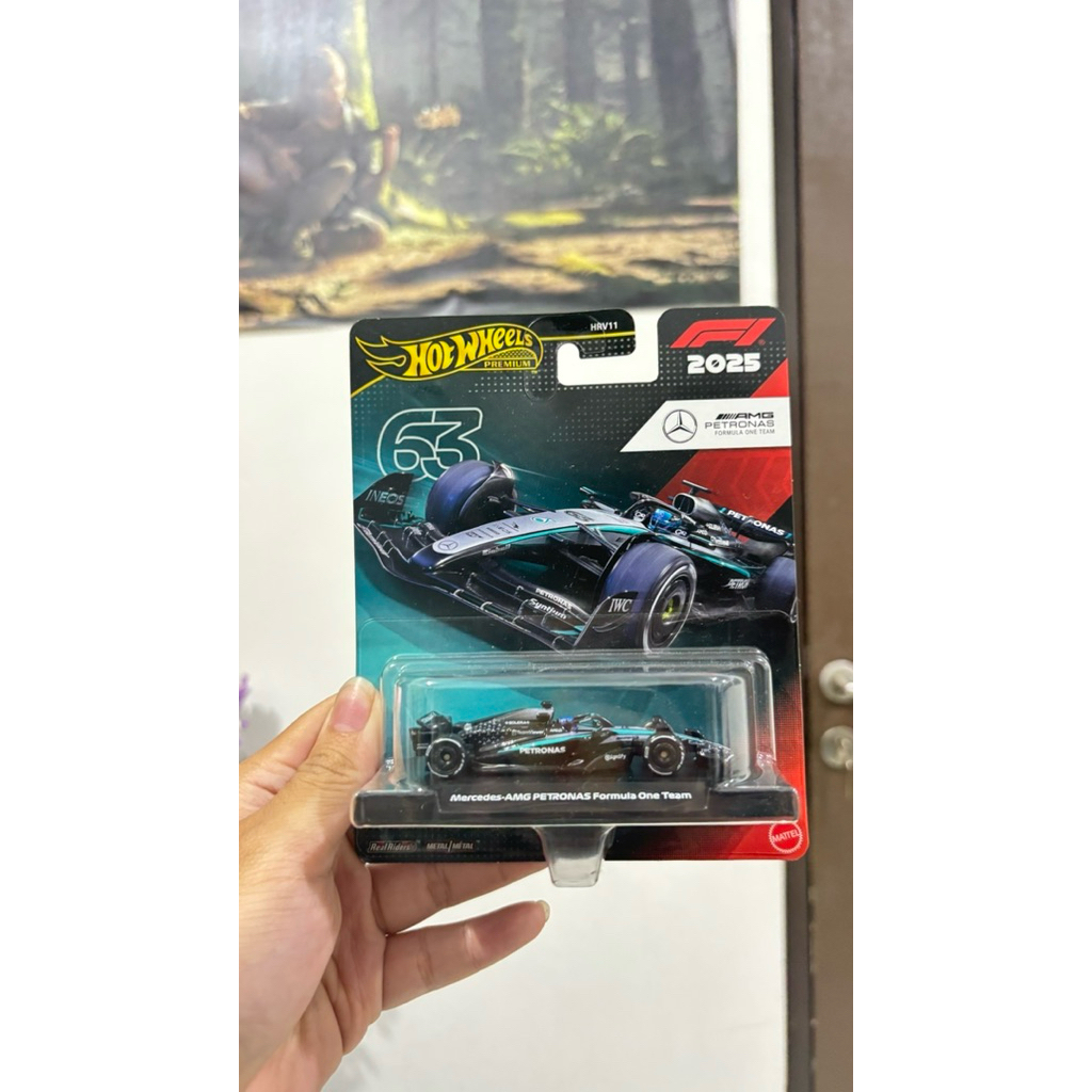 Hot Wheels Premium F1 AMG Petronas #63