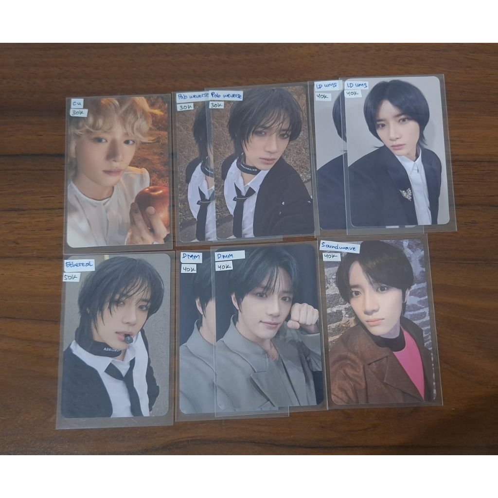 OFFICIAL PHOTOCARD TXT MINISODE 3 TOMORROW BEOMGYU YEONJUN SOOBIN