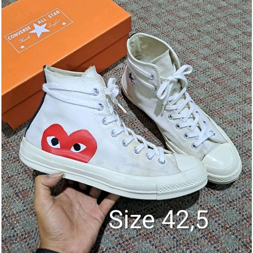 Converse 70s Hi X Cdg Play Classic Original