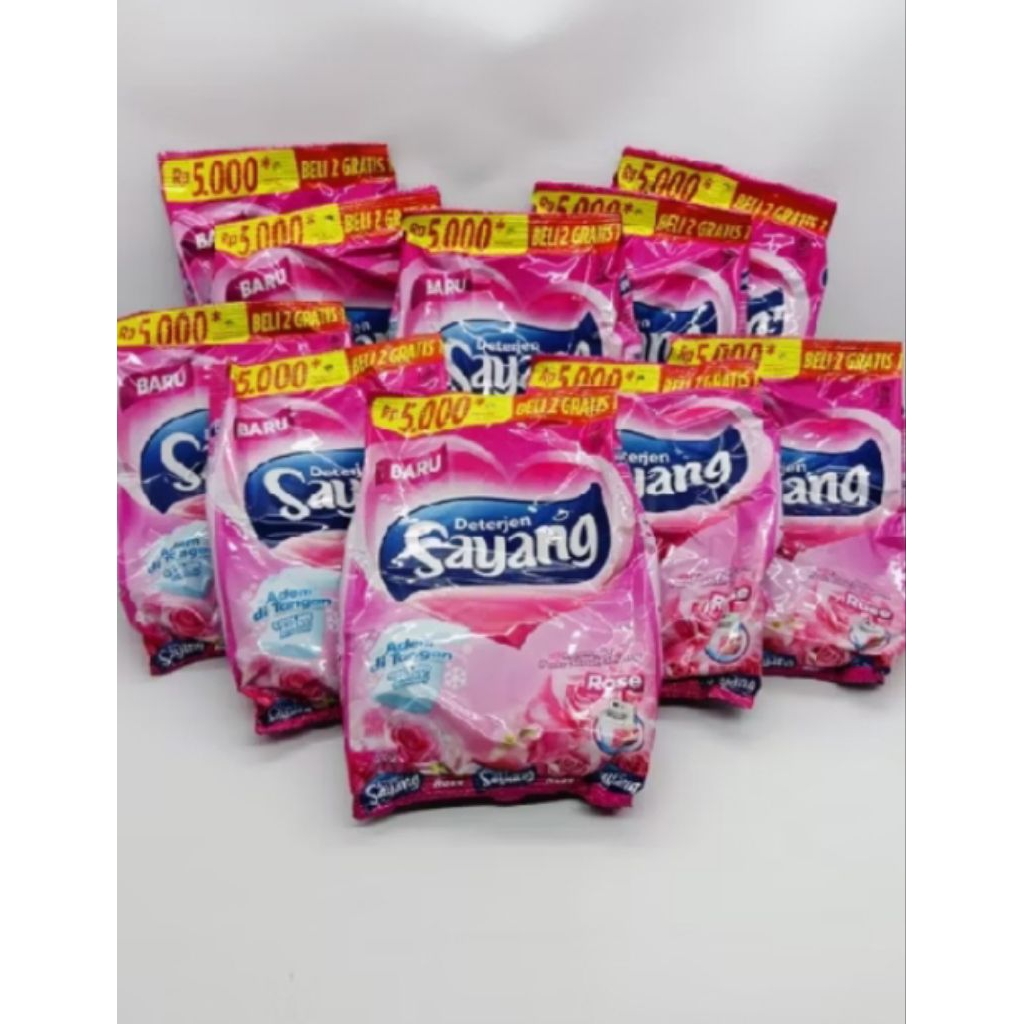 1 Dus Detergent Sayang 220gr isi 36 Pcs