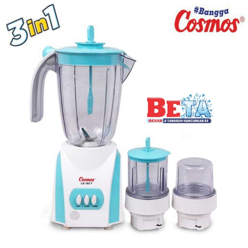 Blender Cosmos 3in1 CB 282P Tabung Plastik