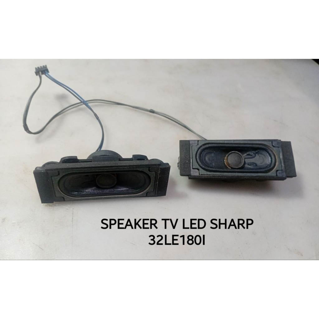 speaker tv led sharp 32le180i normal