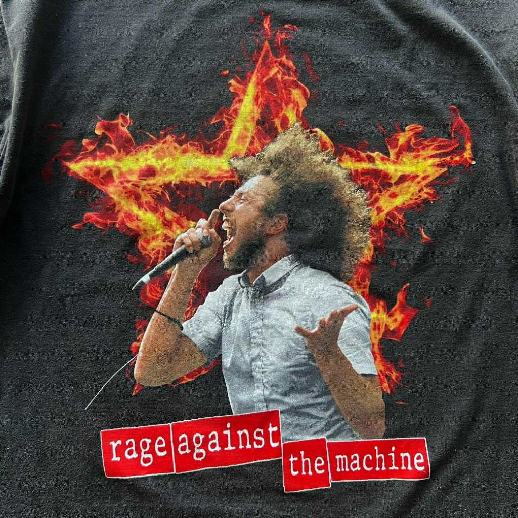 RAGE AGAINST THE MACHINE FADED VINTAGE STYLE