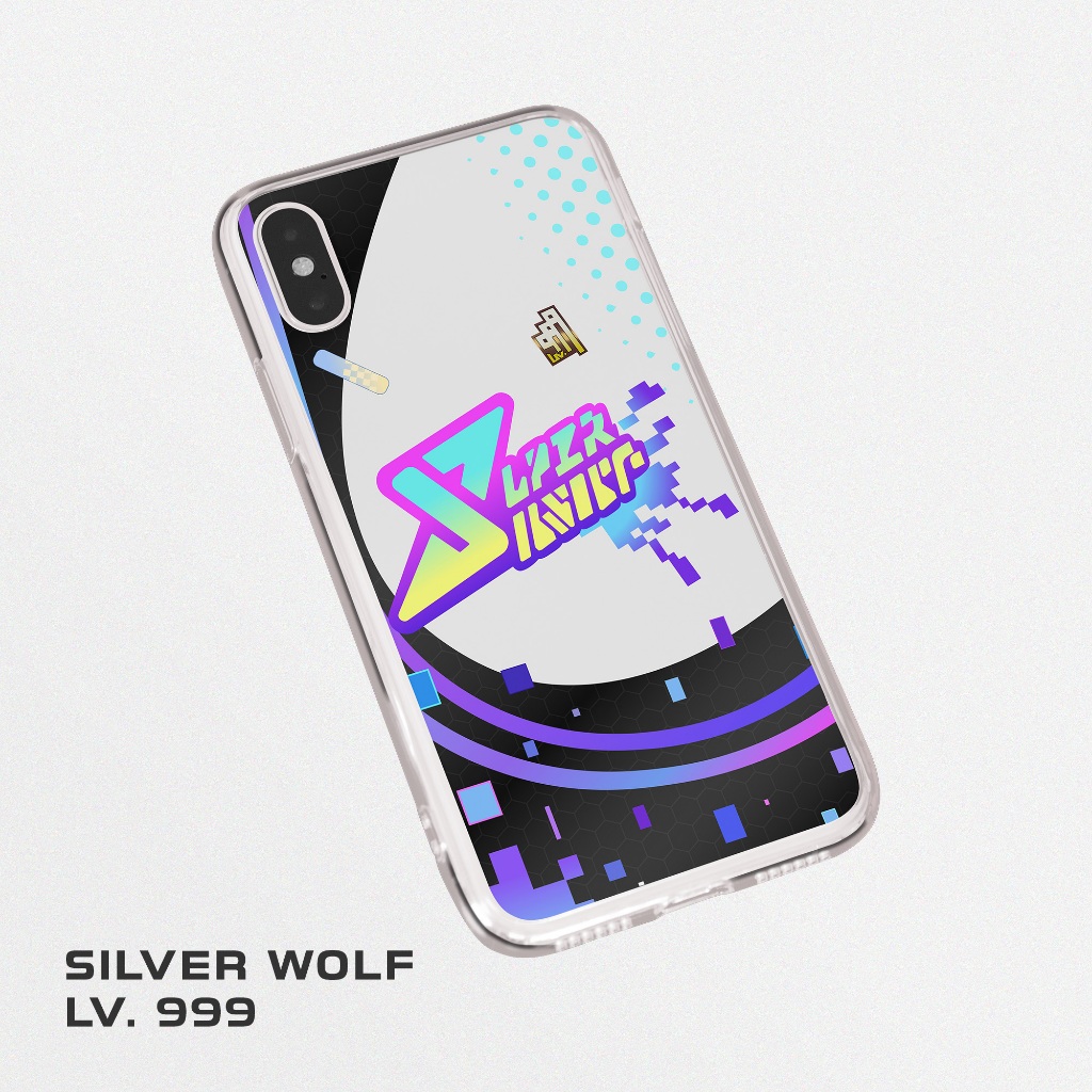 Case Casing HP Silver Wolf Lv. 999 Honkai Star Rail HSR Phone Case SAMSUNG A M S NOTE XIAOMI REDMI P