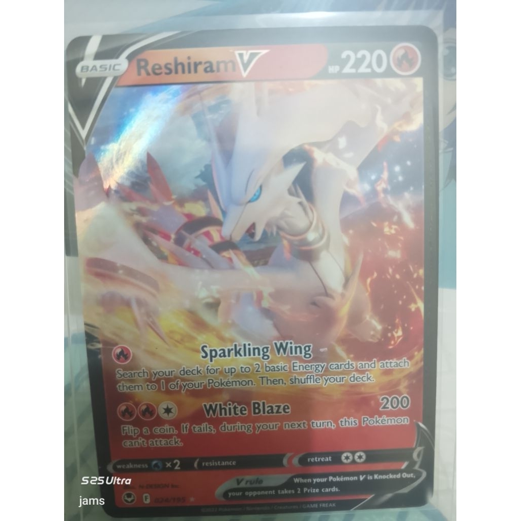 Pokemon Reshiram V 024/195 en