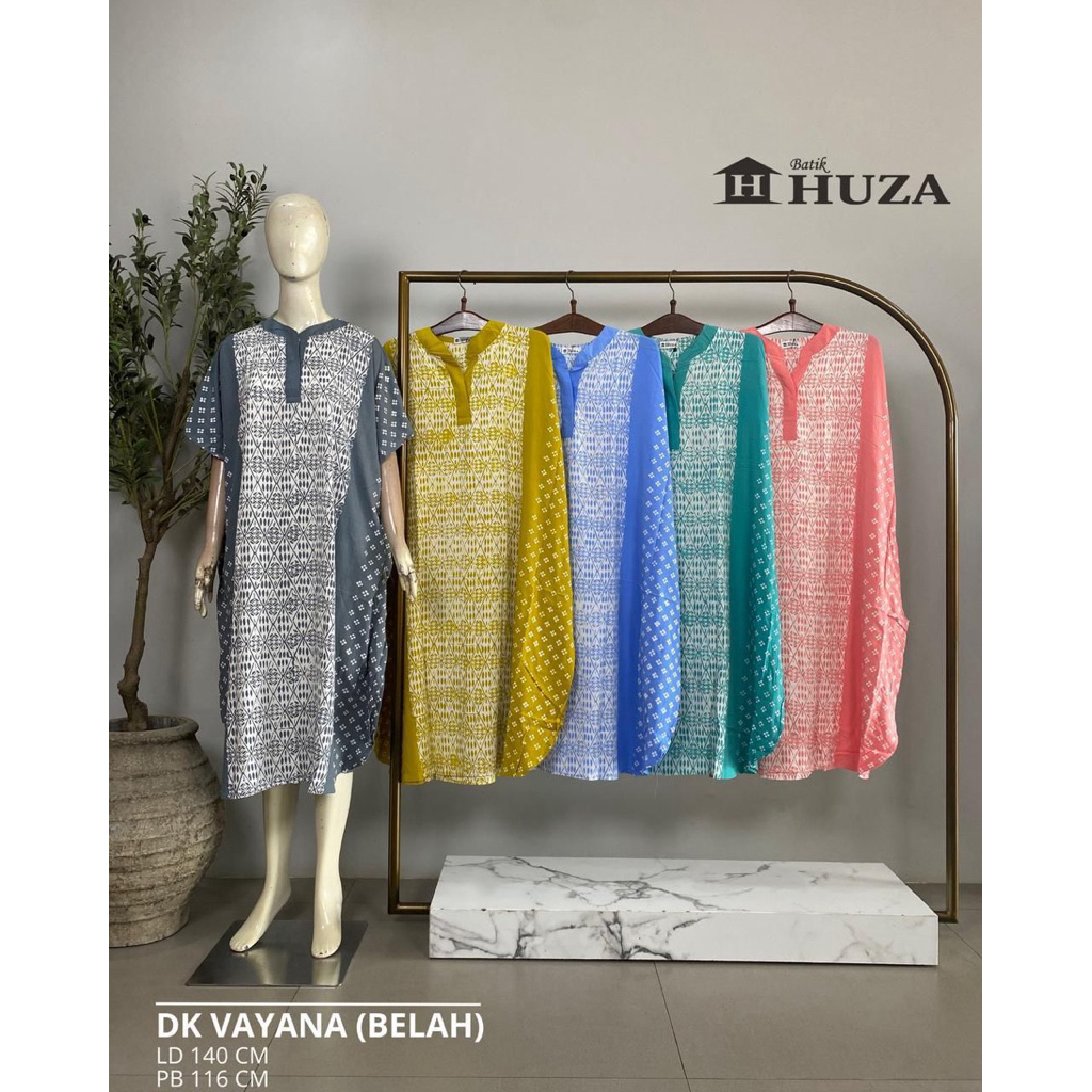 Daster Huza - Huza Daster Kalong Jumbo Batik Pekalongan