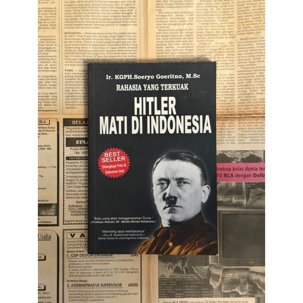 Buku Hitler Mati Di Indonesia - Ir. KGPH Soeryo Goeritno, Msc