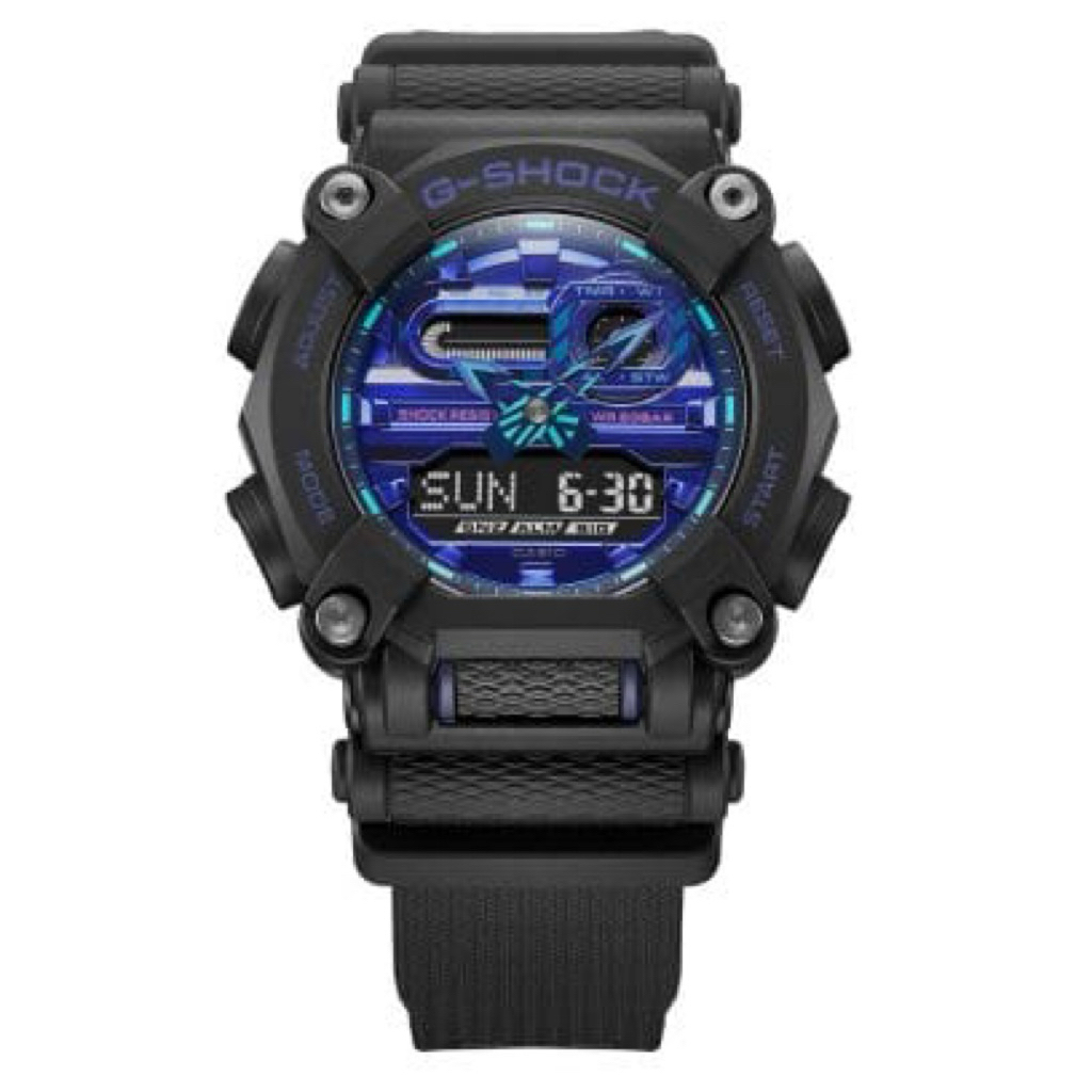 JAM TANGAN PRIA G-SHOCK GA-900VB-1ADR ORIGINAL